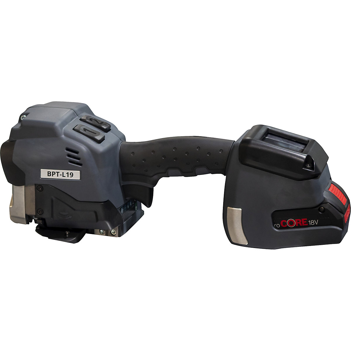 Rechargeable strapping tool for steel strapping – ratioform (Product illustration 3)-2