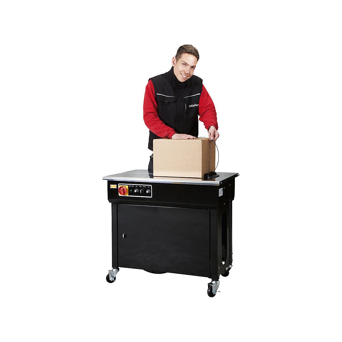 Semi-automatic strapping machine (Product illustration 2)-1