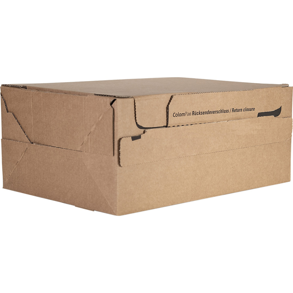ColomPac® CP 069 Cardboard Packing Box with Return Closures (Product illustration 4)-3