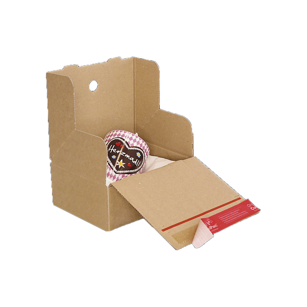 ColomPac® CP 085 Double Wall Crash Lock Box With Z-Fold