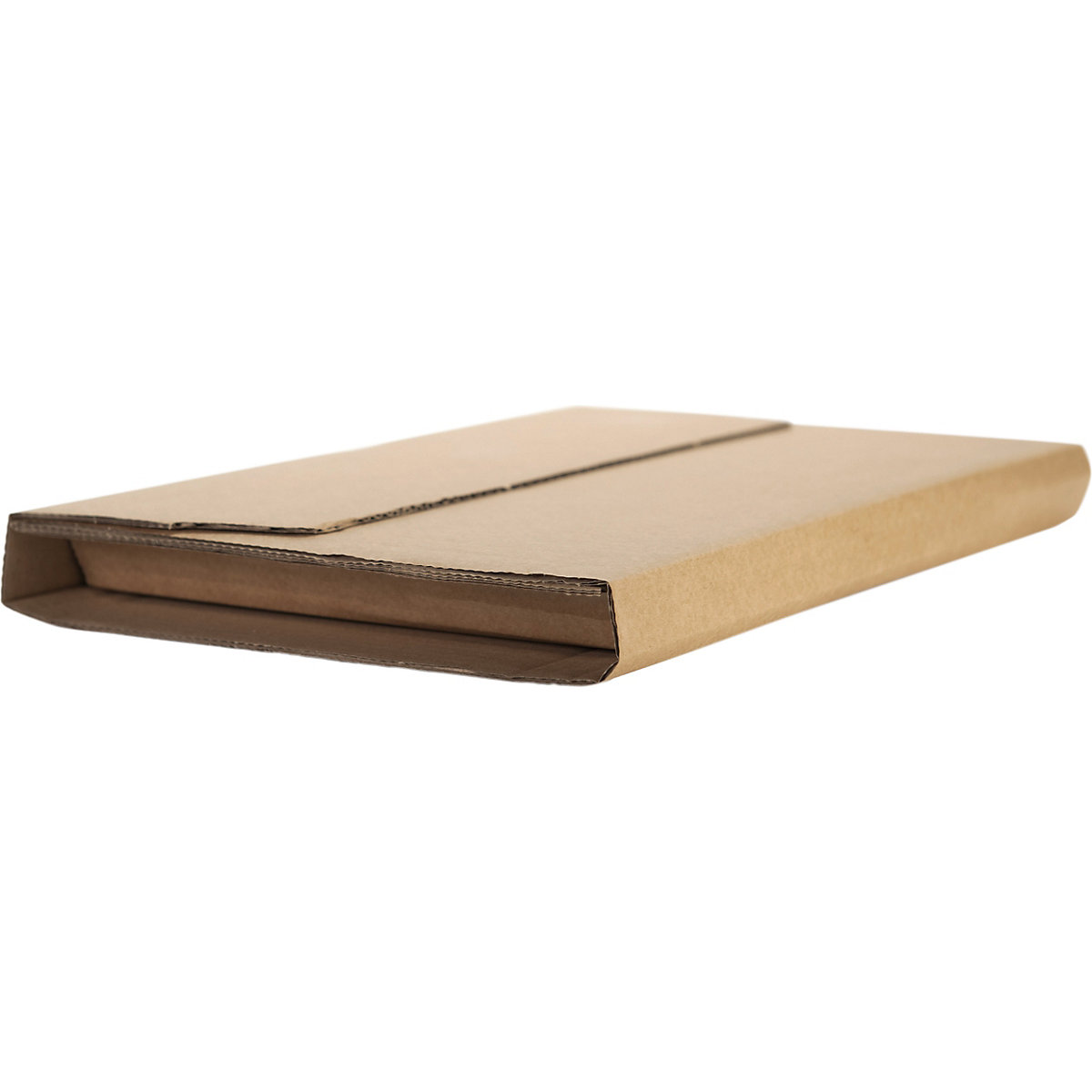 Brown Cardboard Book Boxes with Adhesive (Product illustration 2)-1
