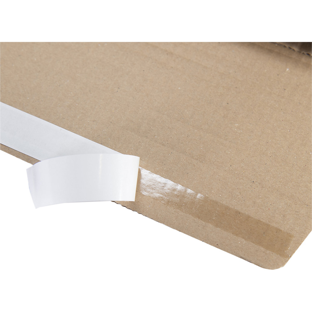Brown Cardboard Book Boxes with Adhesive (Product illustration 5)-4