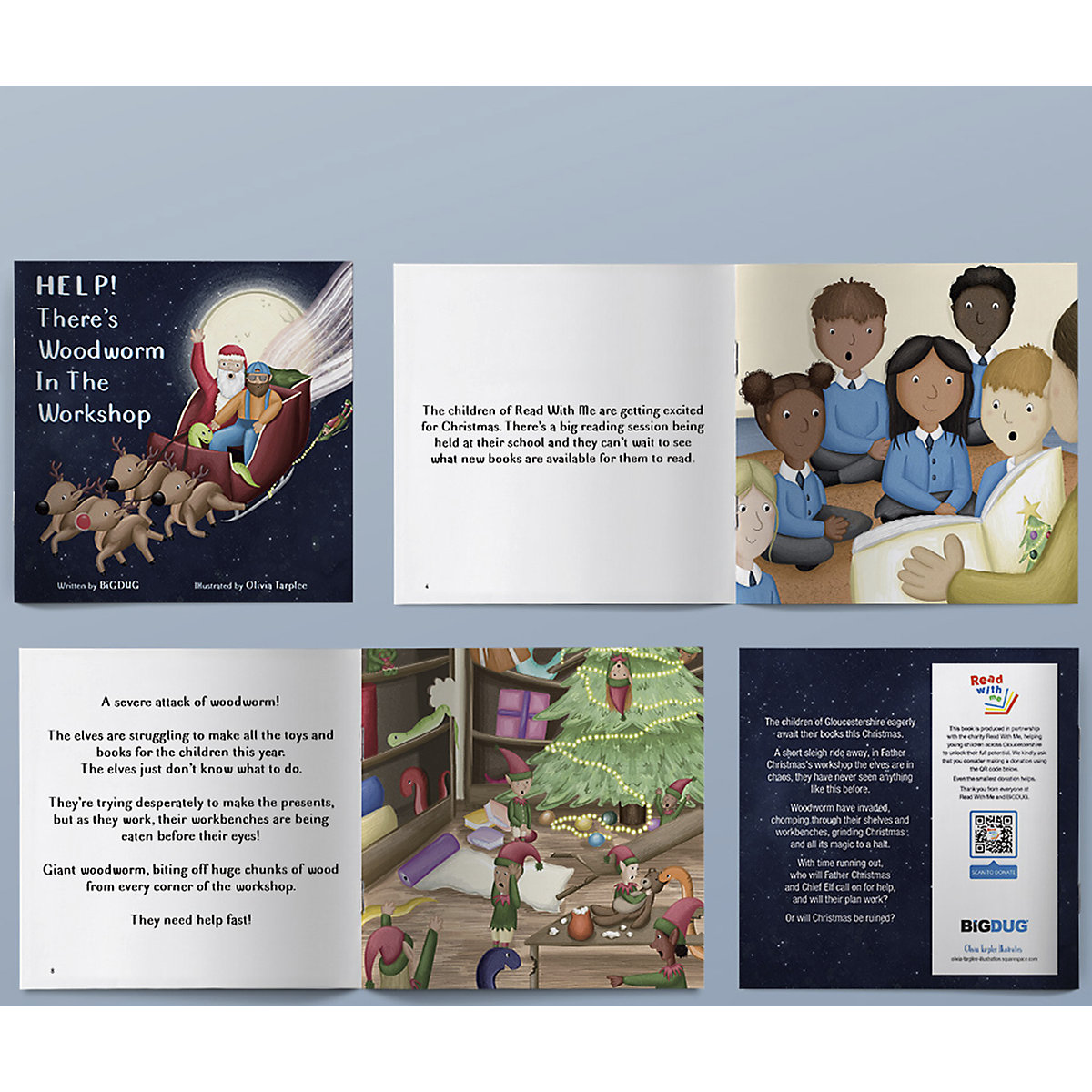 HELP! There's Woodworm In The Workshop - Charity Book