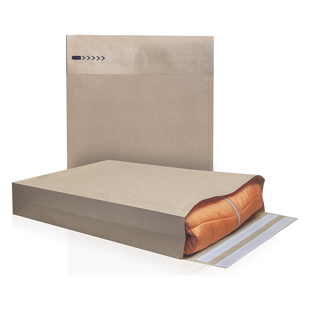 Ecommerce Paper Mailing Bags - Returnable 2 x Peel & Seal (Product illustration 2)-1