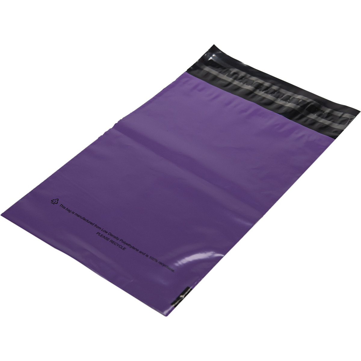 Purple Clothes Mailing Bags