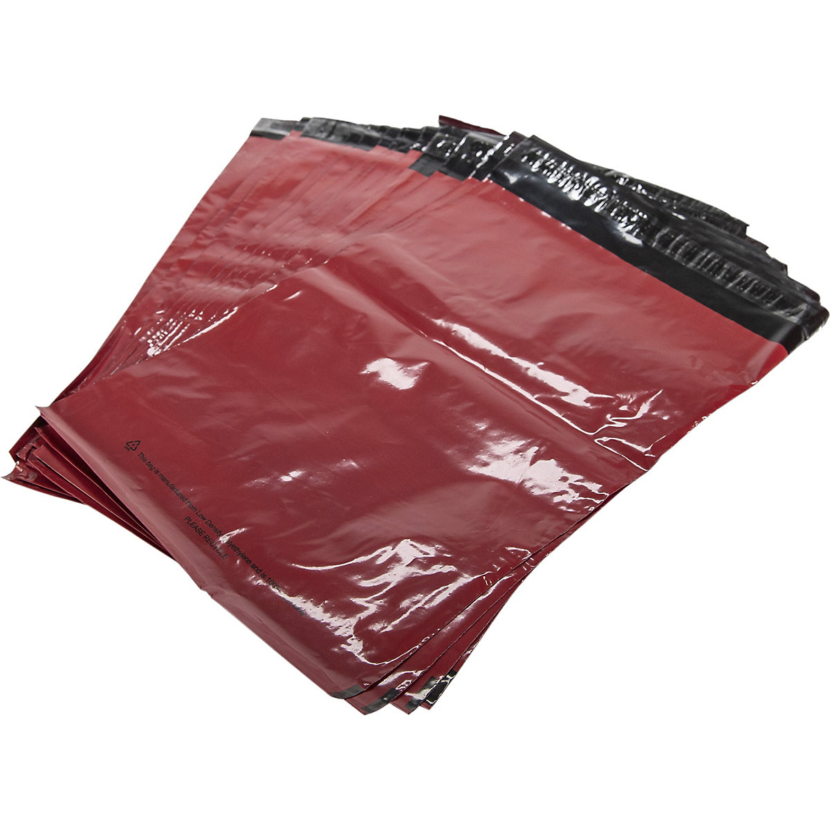 Red Clothing Mailing Bags (Product illustration 2)-1