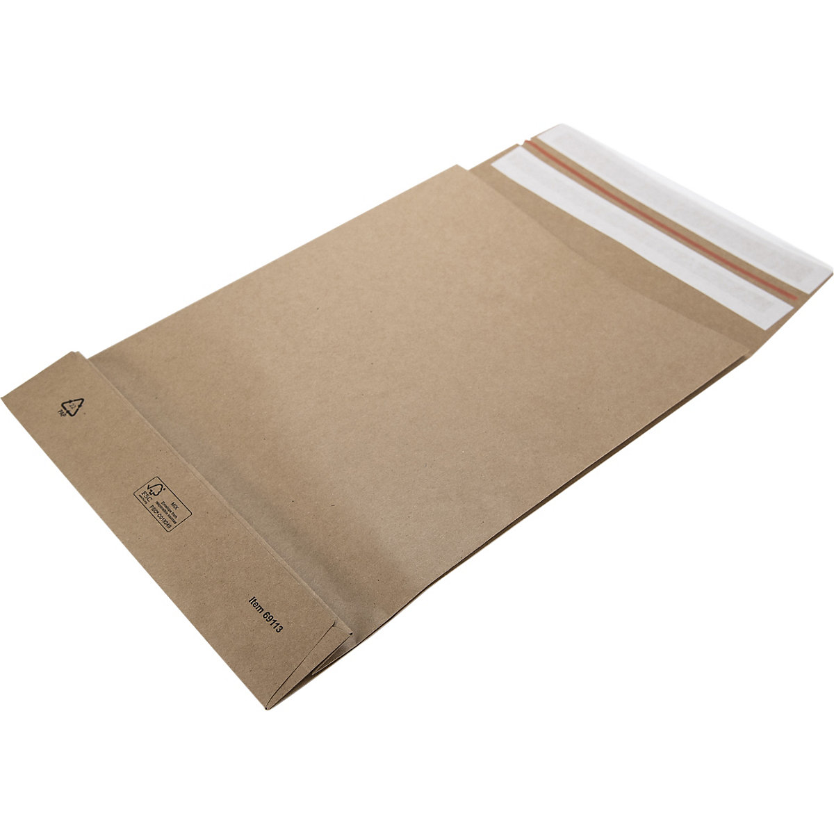 Returnable Kraft Mailers (Product illustration 2)-1