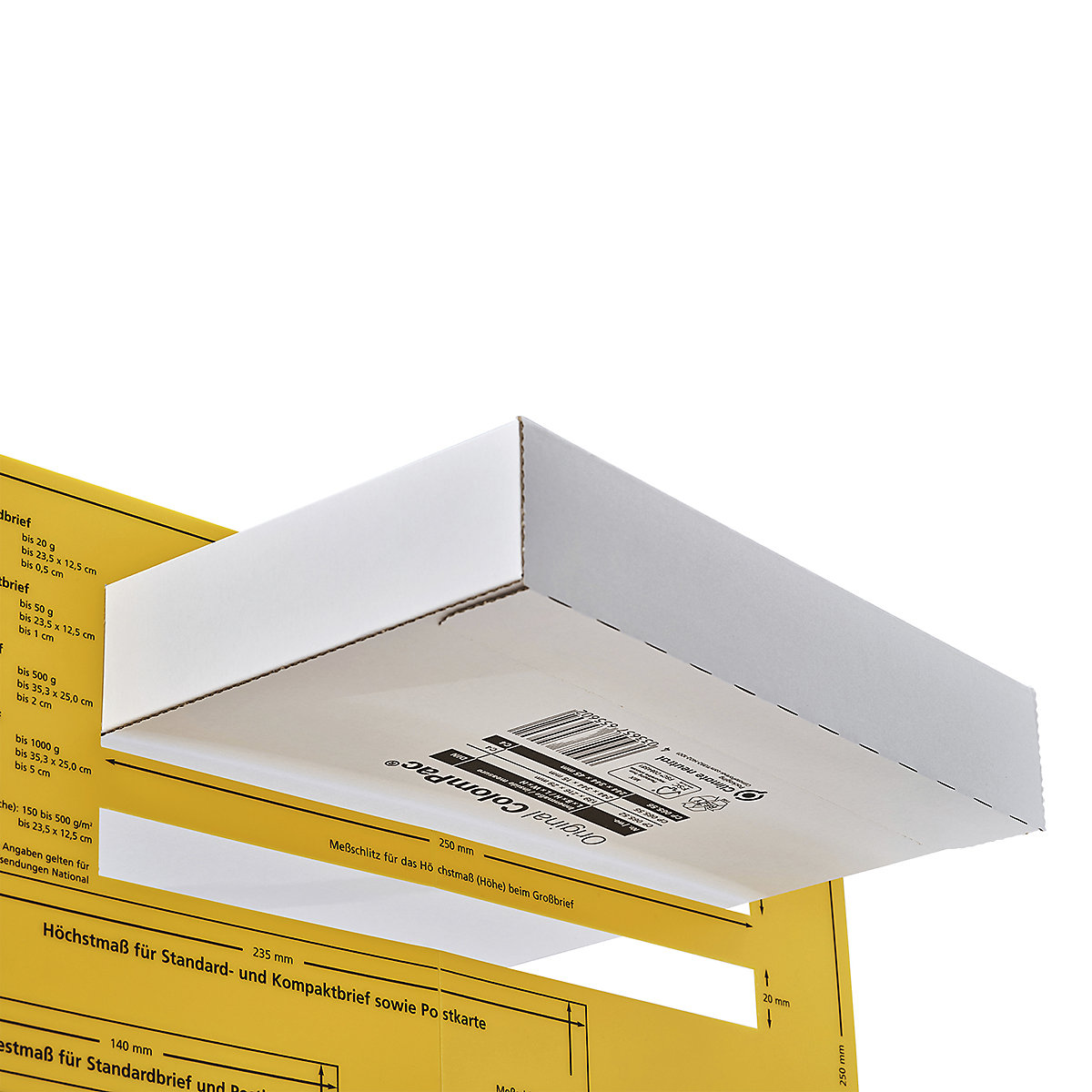 ColomPac® CP 065 White Courier Parcel Boxes (Product illustration 5)-4