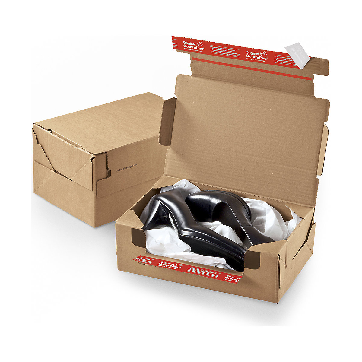 ColomPac® CP 069 Cardboard Packing Box with Return Closures