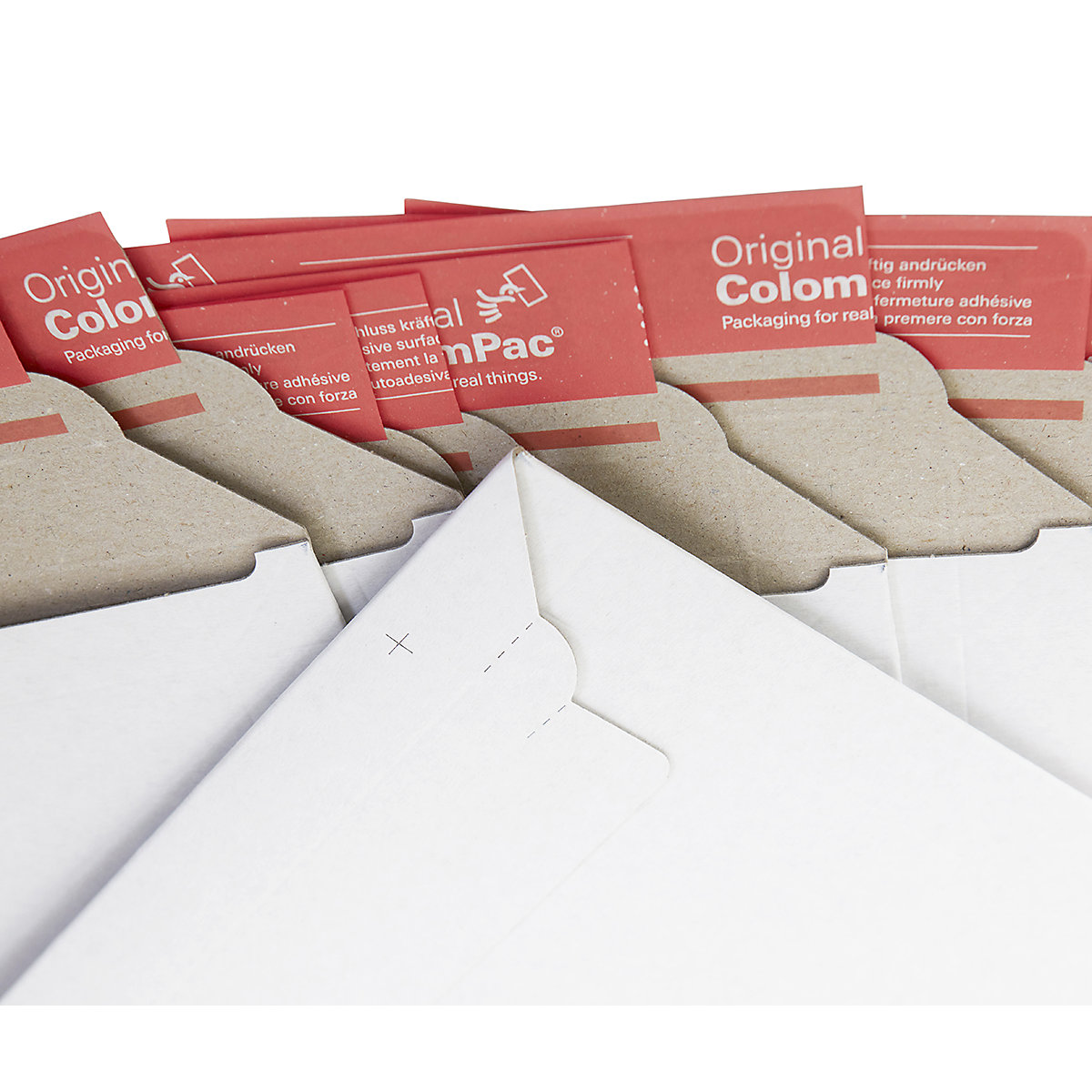 Colompac White Courier Parcel Boxes (Product illustration 2)-1