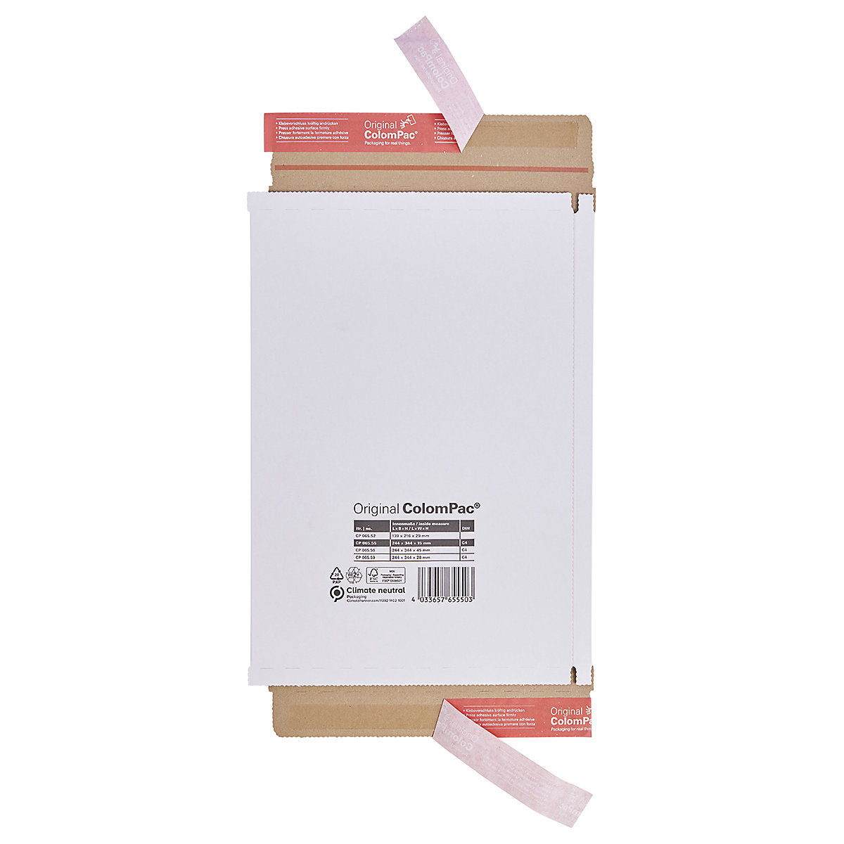 Colompac White Courier Parcel Boxes (Product illustration 4)-3