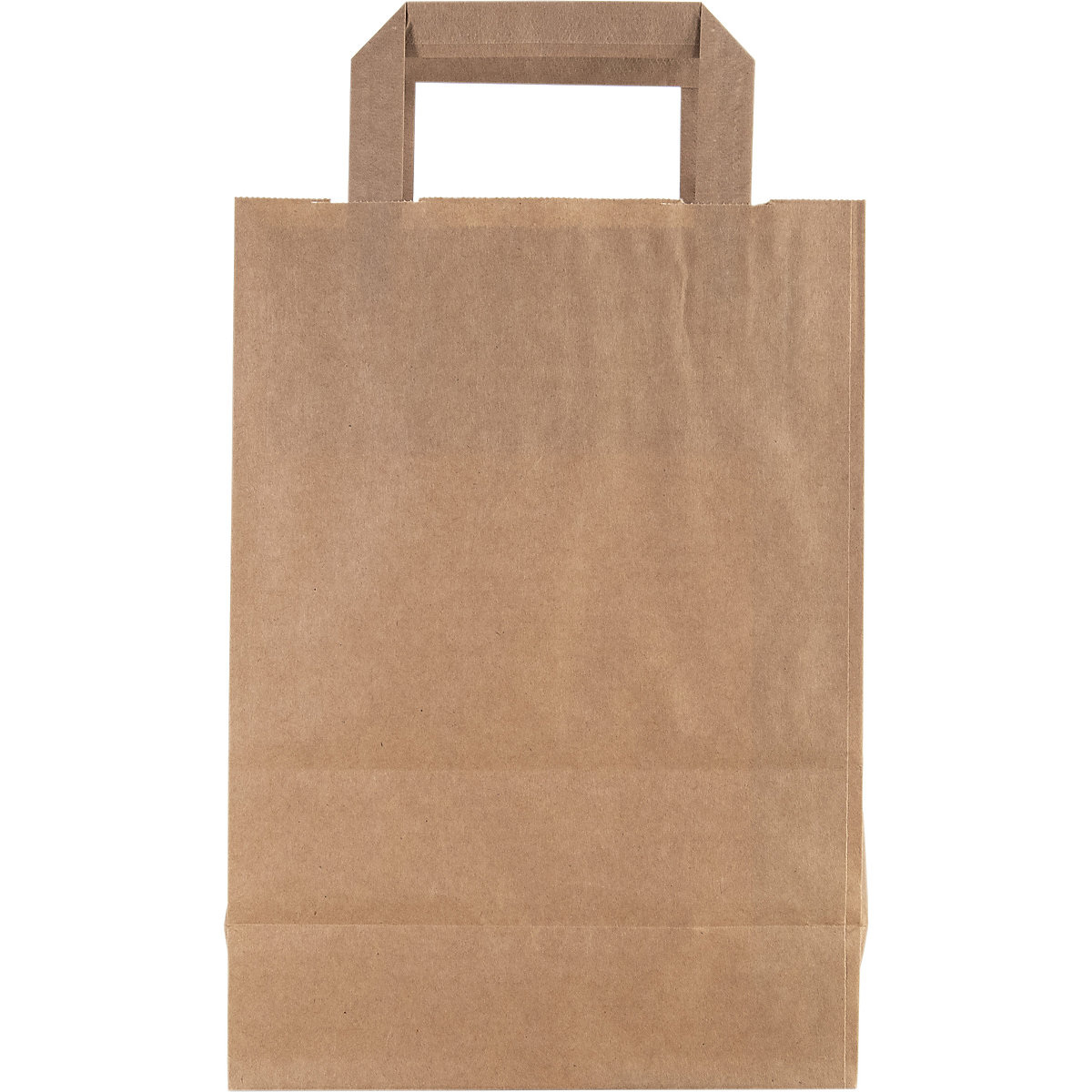 Brown Paper Bags with Handles | Folded Handles (Product illustration 4)-3