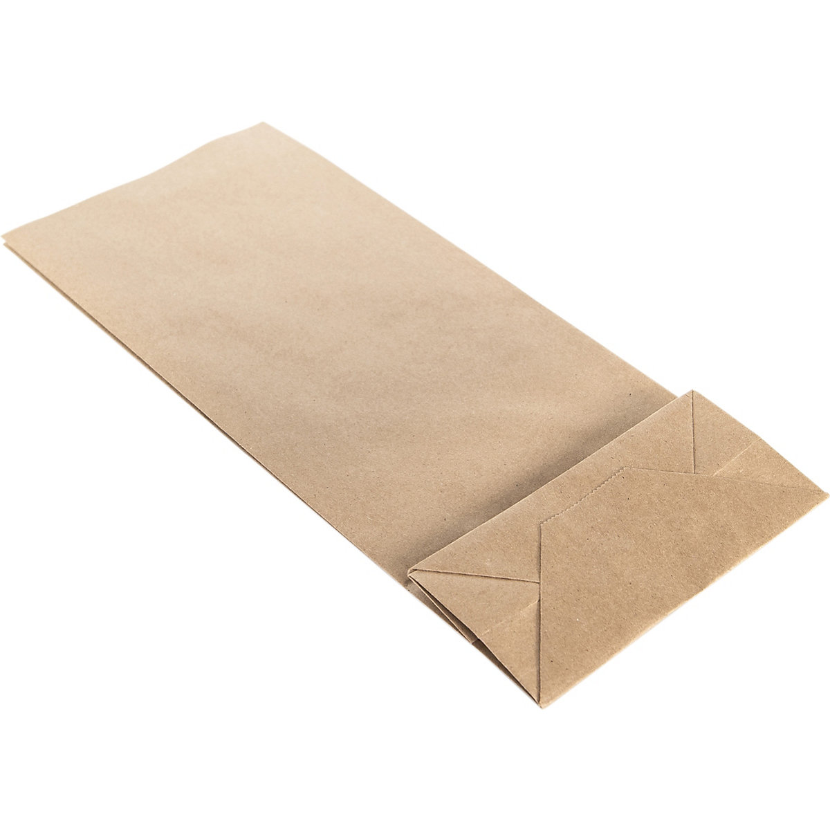 Brown Paper Lunch Bags with Block Bottom (Product illustration 4)-3