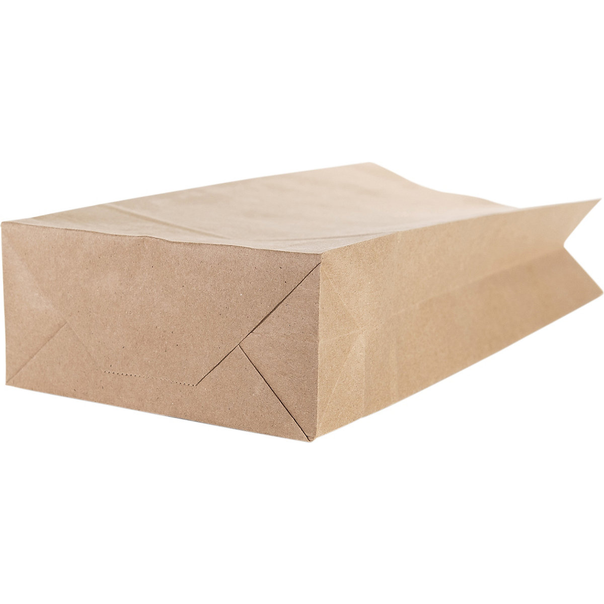 Brown Paper Lunch Bags with Block Bottom (Product illustration 5)-4