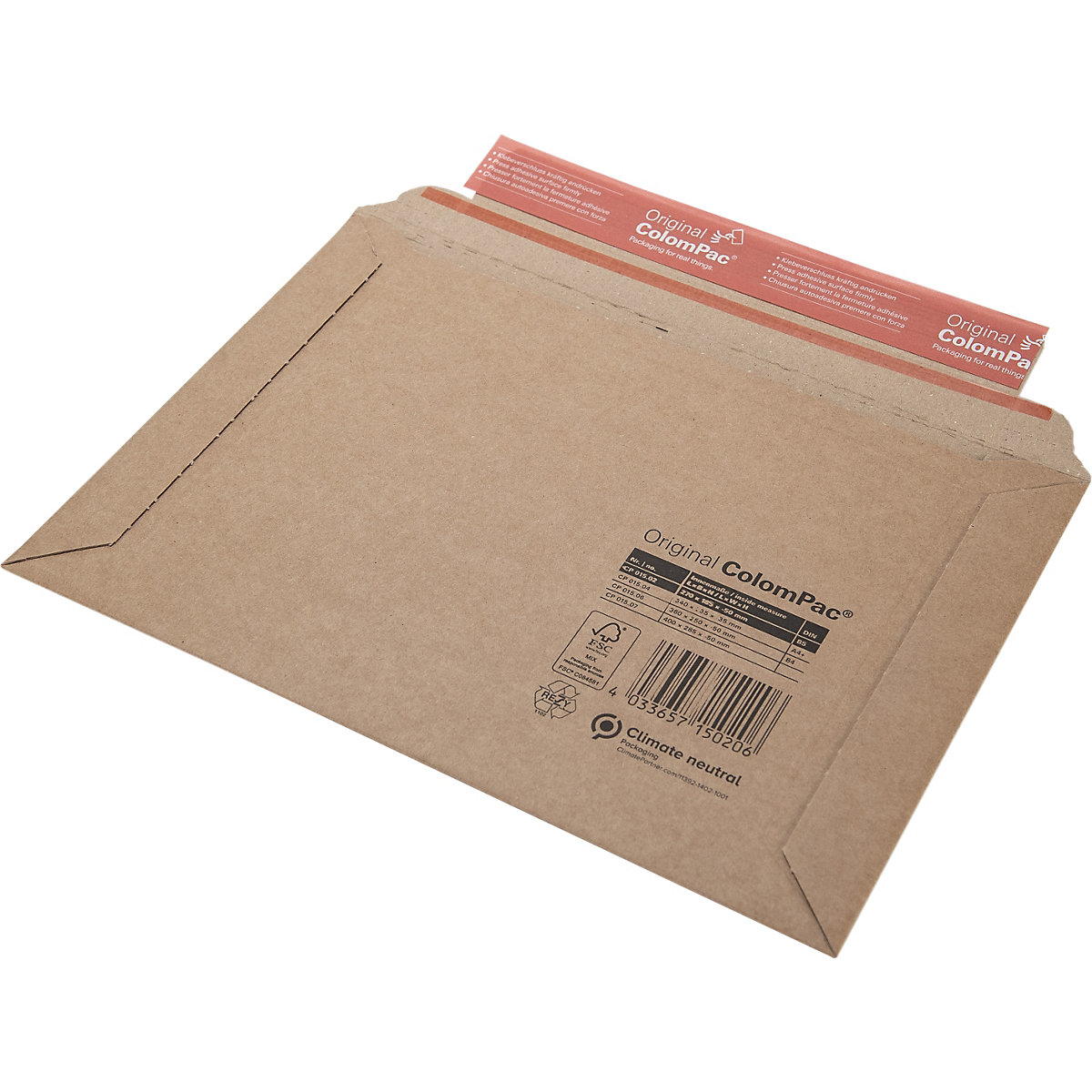Colompac Expandable Envelopes
