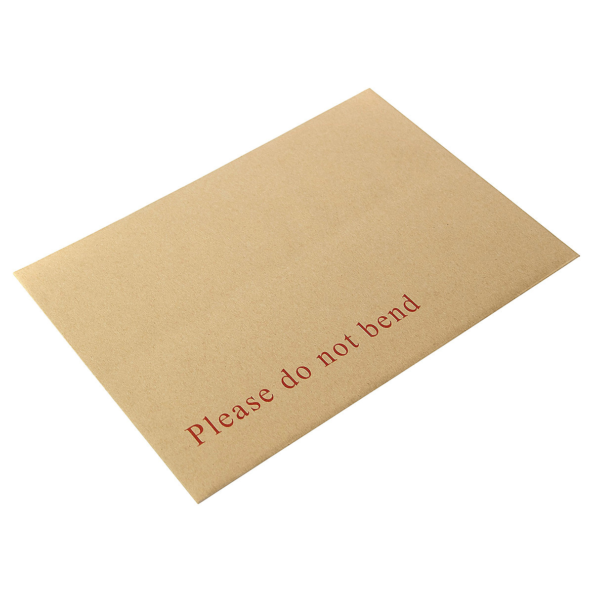 Do Not Bend Envelopes