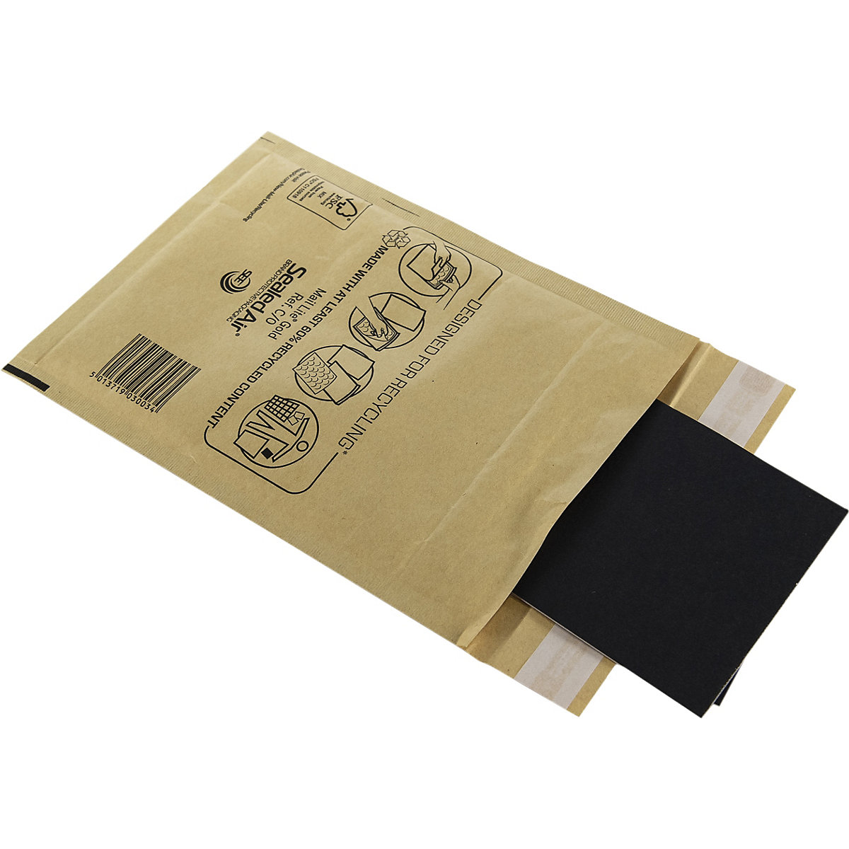 Gold Mail Lite Padded Mailing Envelopes (Product illustration 3)-2
