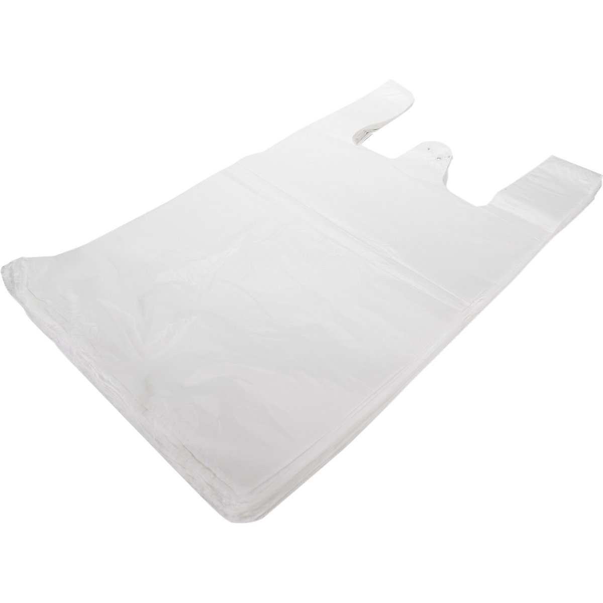 BiGDUG Essentials White Shopping Bags (Product illustration 2)-1