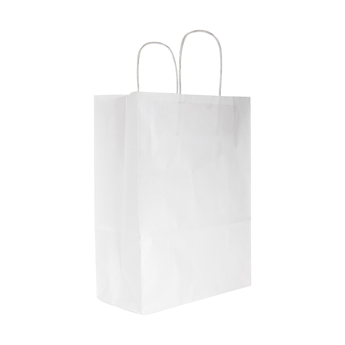 White Paper Bags with Handles