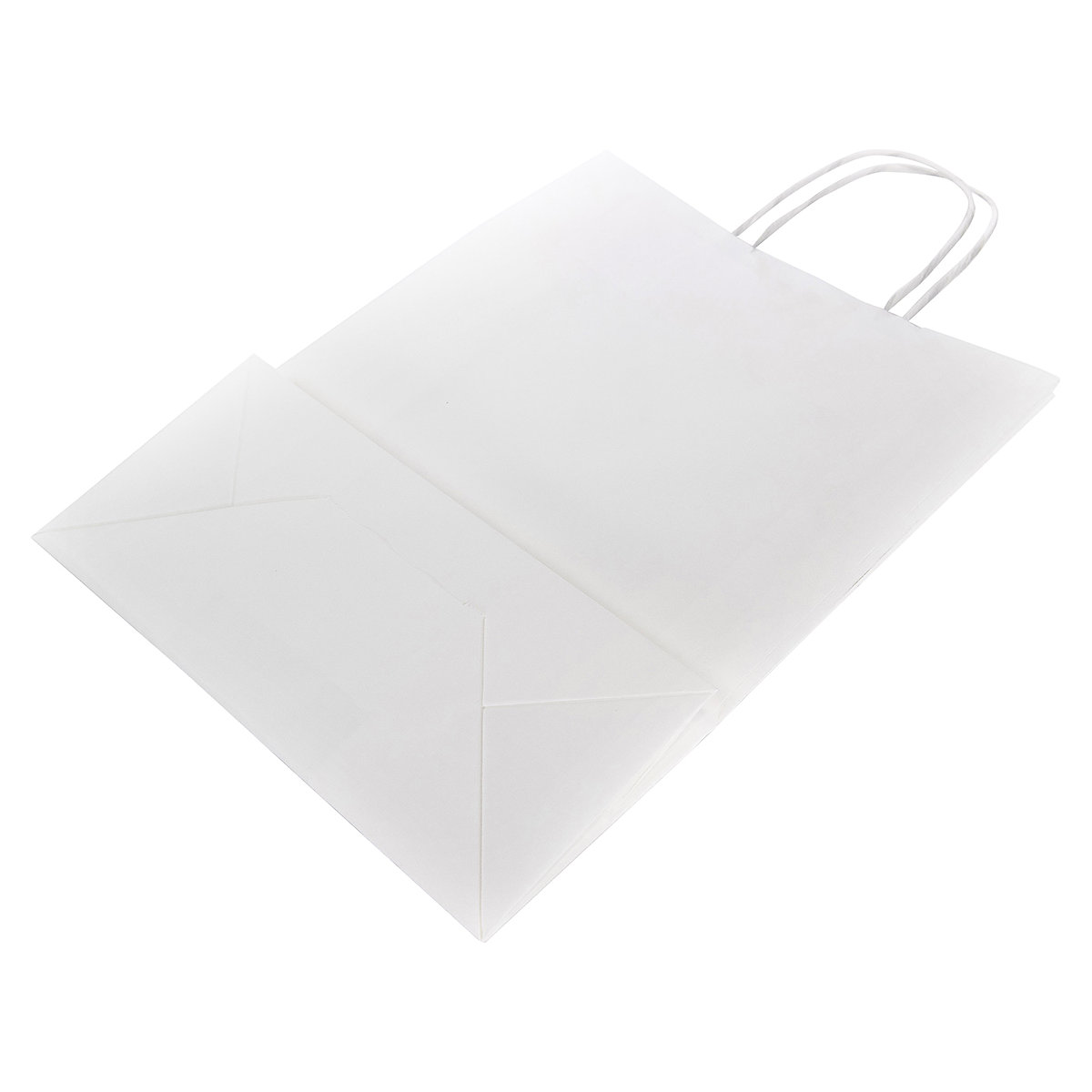 White Paper Bags with Handles (Product illustration 2)-1
