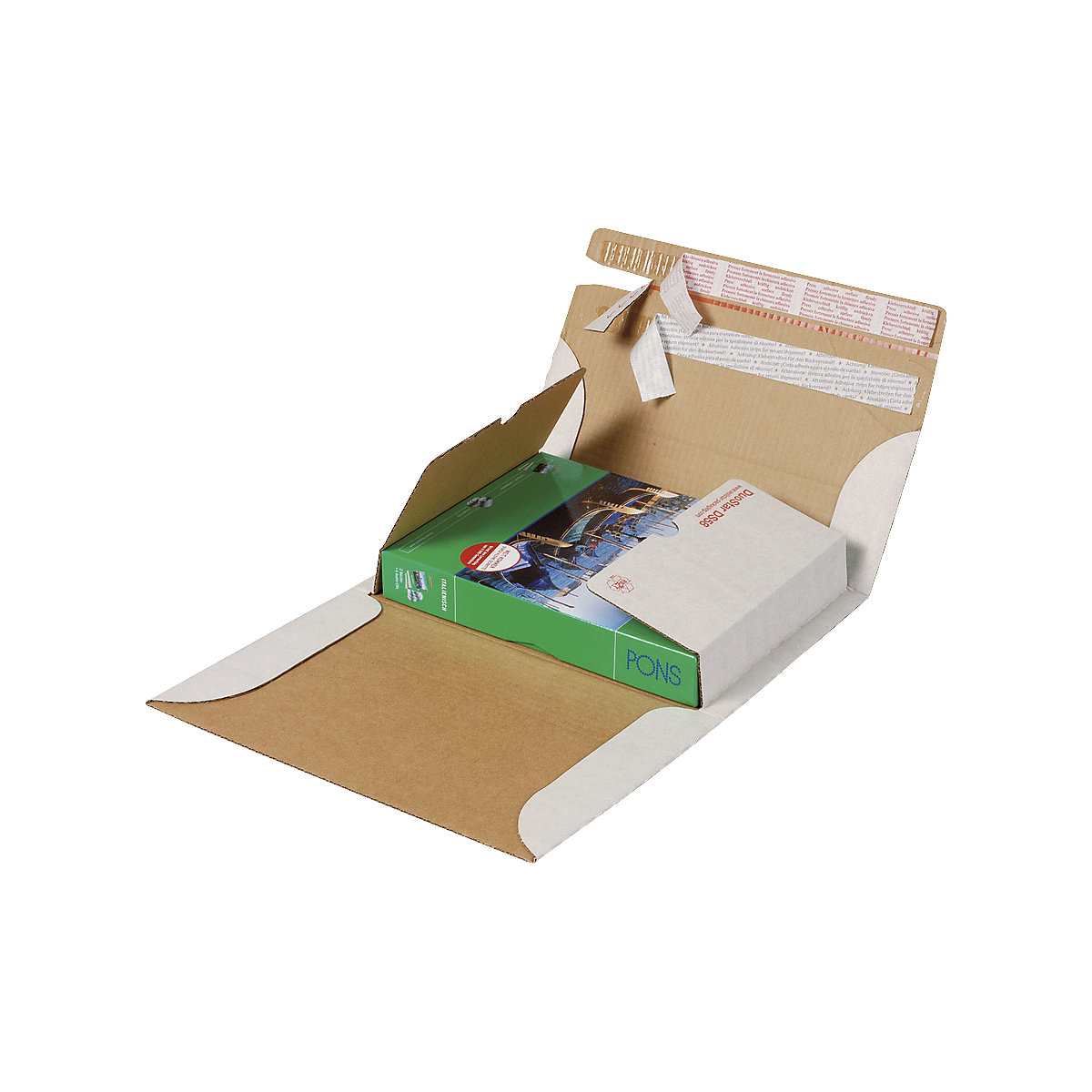 DuoStar book packaging – ratioform flow