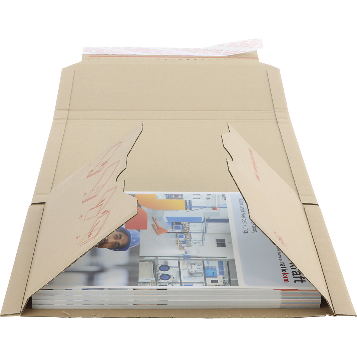 Multistar book packaging - ratioform flow