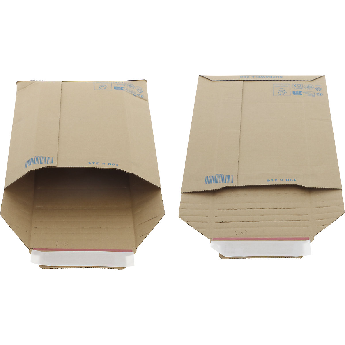 Cardboard mailing bag – ratioform flow (Product illustration 5)-4