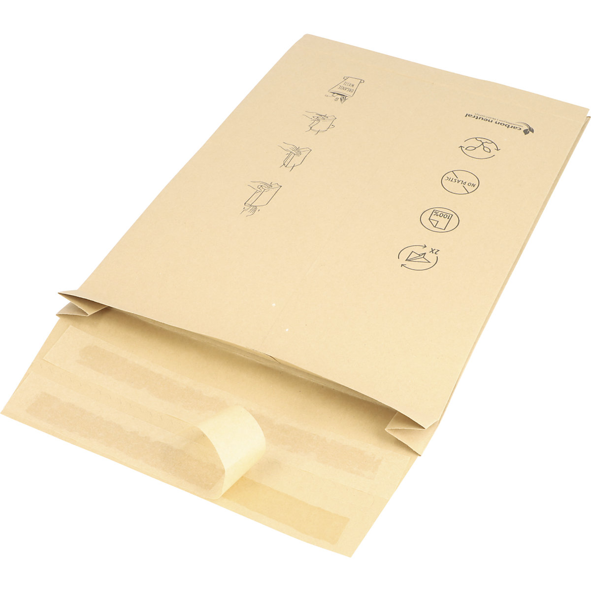 DEBAPOST® waterproof mailing bag – ratioform terra (Product illustration 2)-1