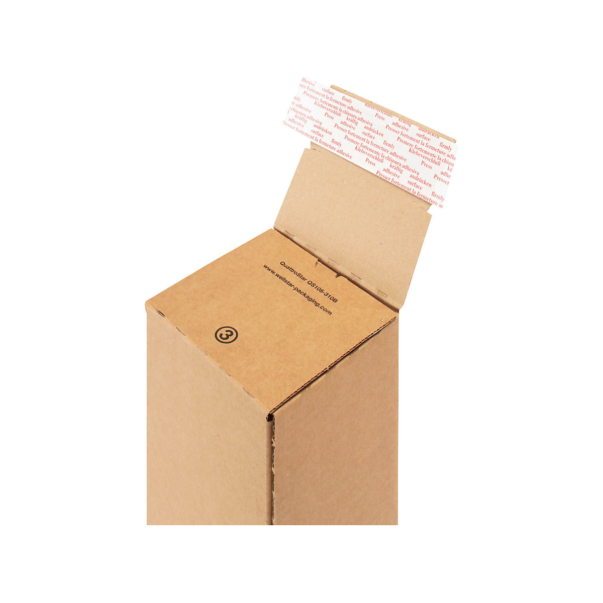 Postal sleeve – ratioform flow (Product illustration 2)-1