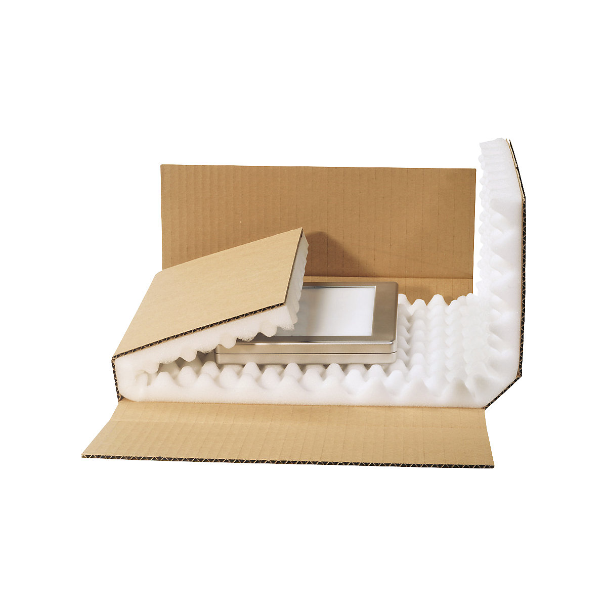 Cross packaging - ratioform flow