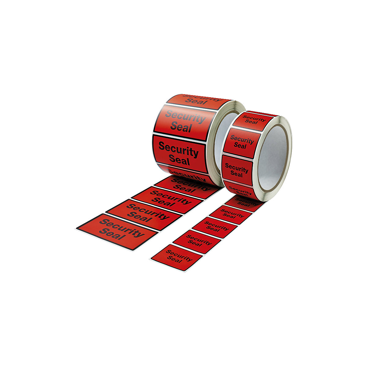 Security seal labels made of PE film - ratioform