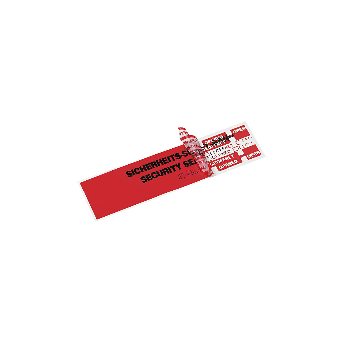 Security seal tape - ratioform