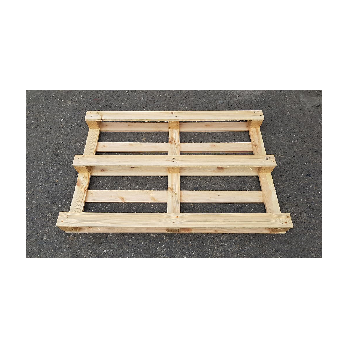 Euro lightweight wooden pallet, pack of 10 – ratioform (Product illustration 3)-2