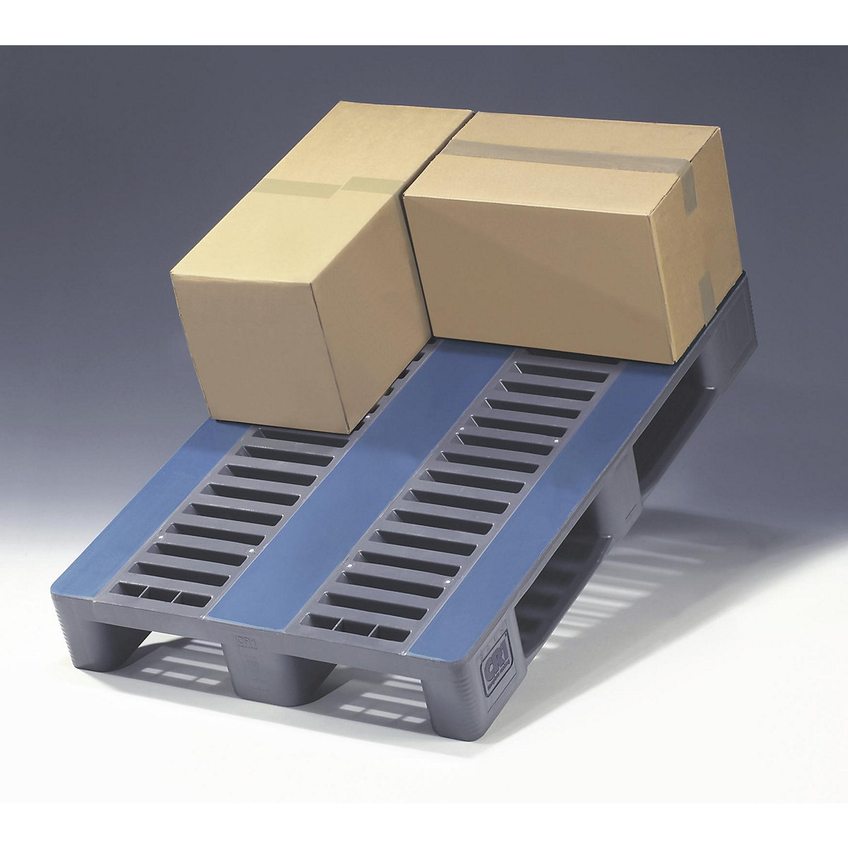 Heavy duty pallet, low density polyethylene – ratioform (Product illustration 2)-1