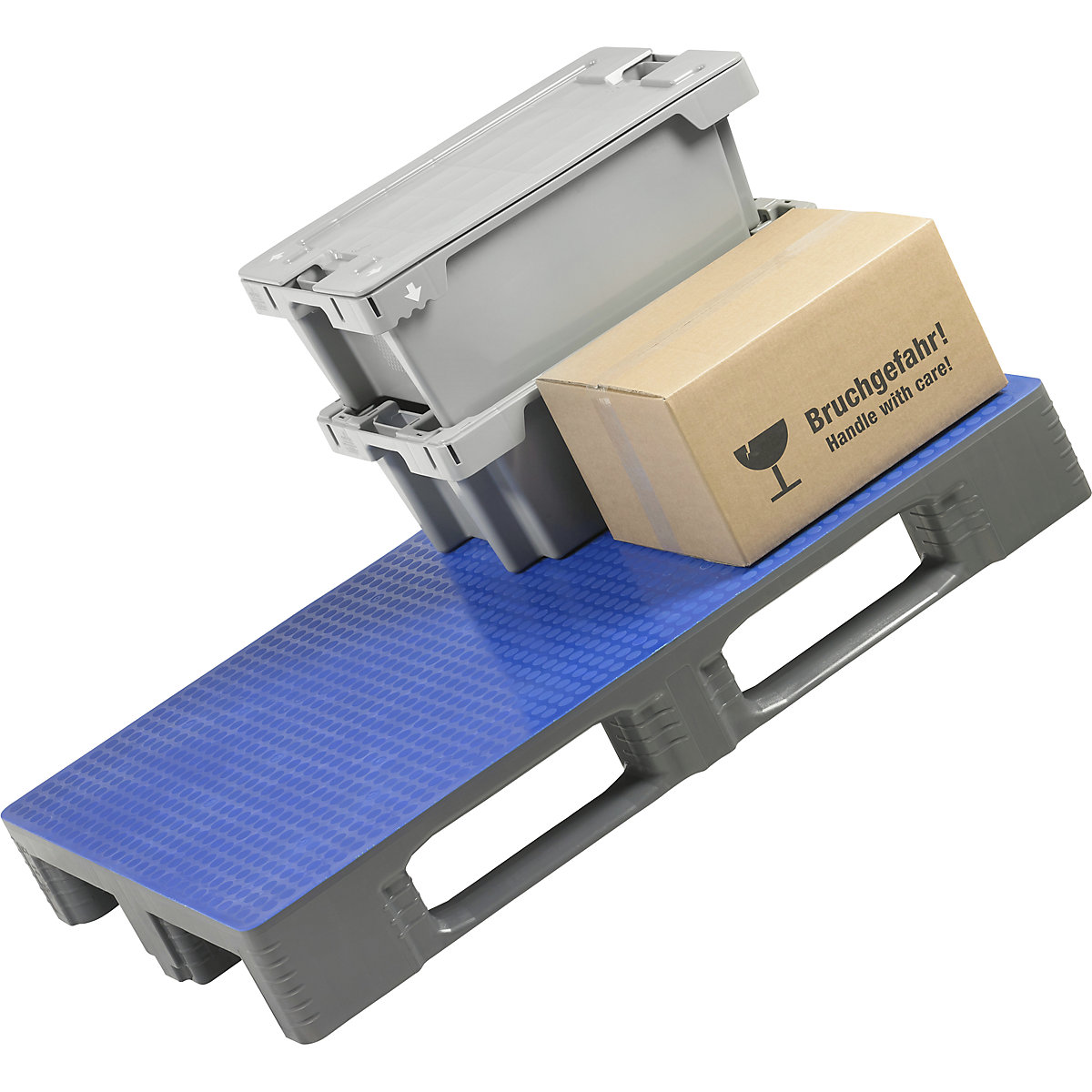 Hygienic non-slip pallet, closed – ratioform (Product illustration 3)-2