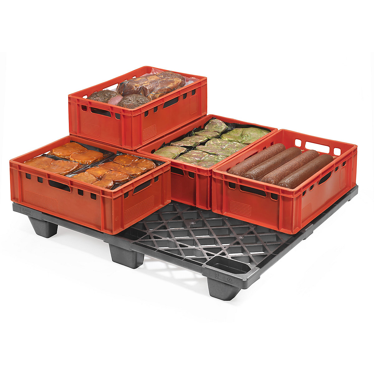 Industrial pallet bins made of plastic – ratioform (Product illustration 7)-6