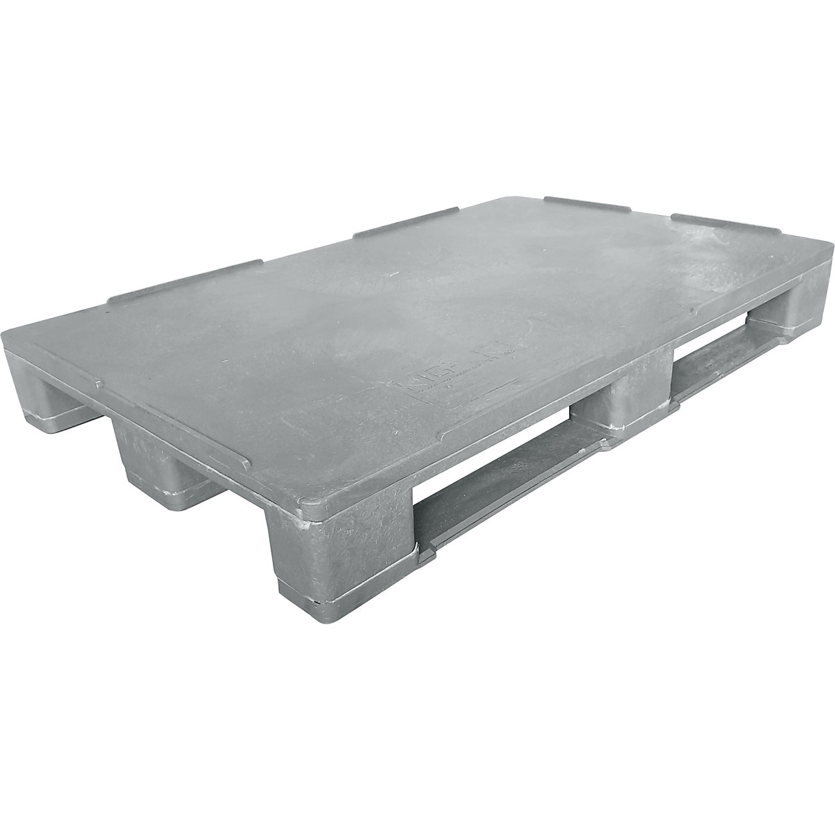 Multi-purpose plastic pallet, with steel insert - ratioform