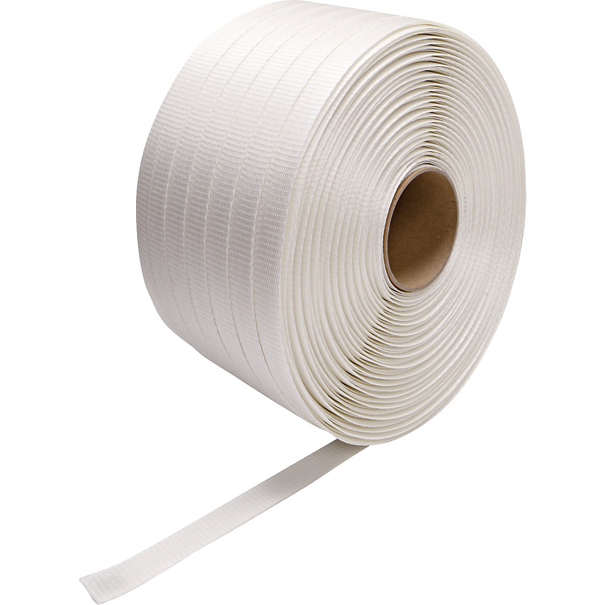 Reinforced PET strapping, woven - ratioform