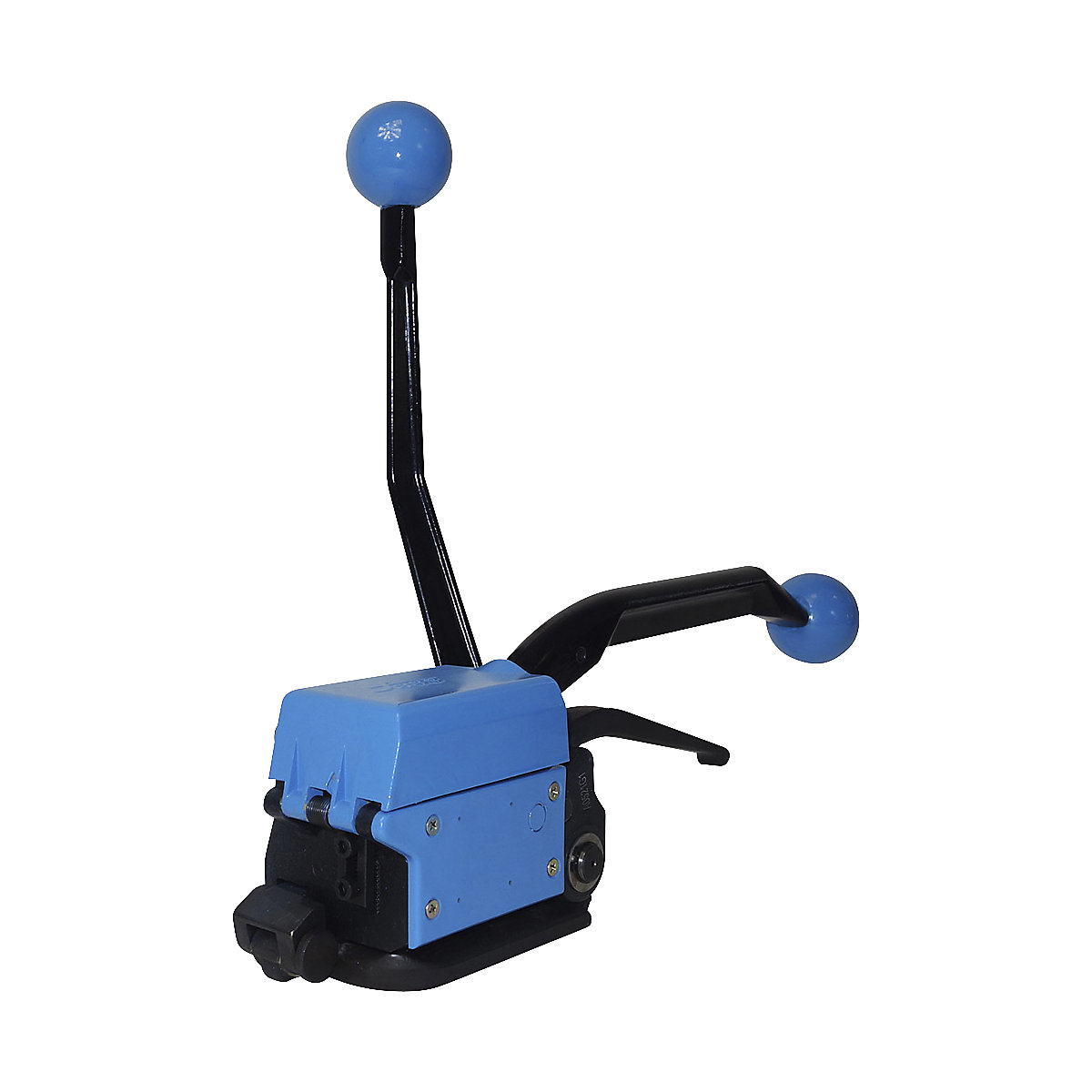 Tensioning and sealing device for steel strapping – ratioform (Product illustration 2)-1