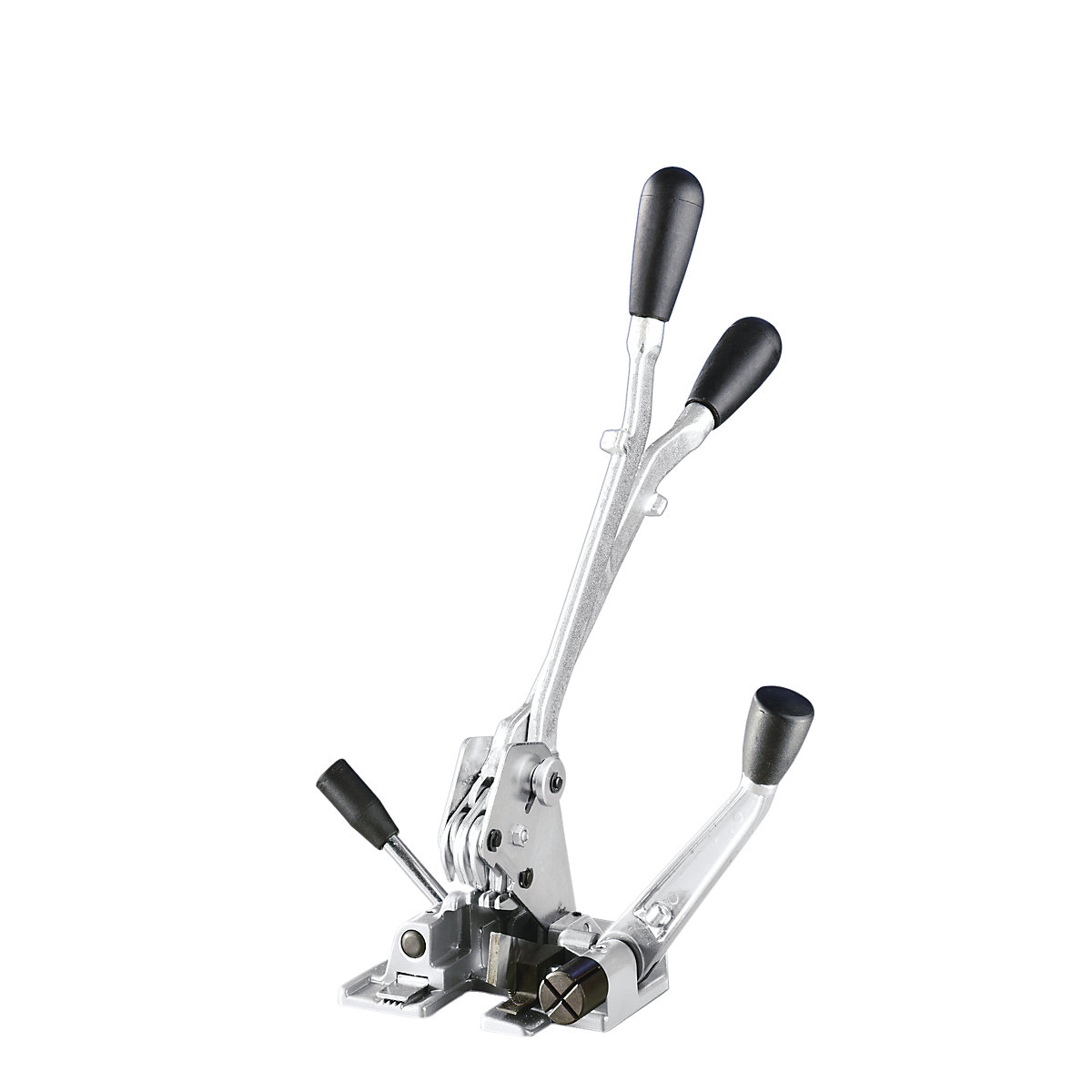 Tensioning and sealing tool for PP strapping - ratioform