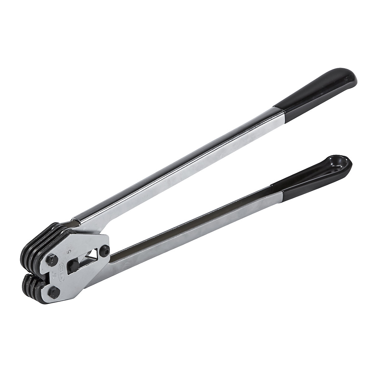 Tensioning tongs for PET strapping - ratioform