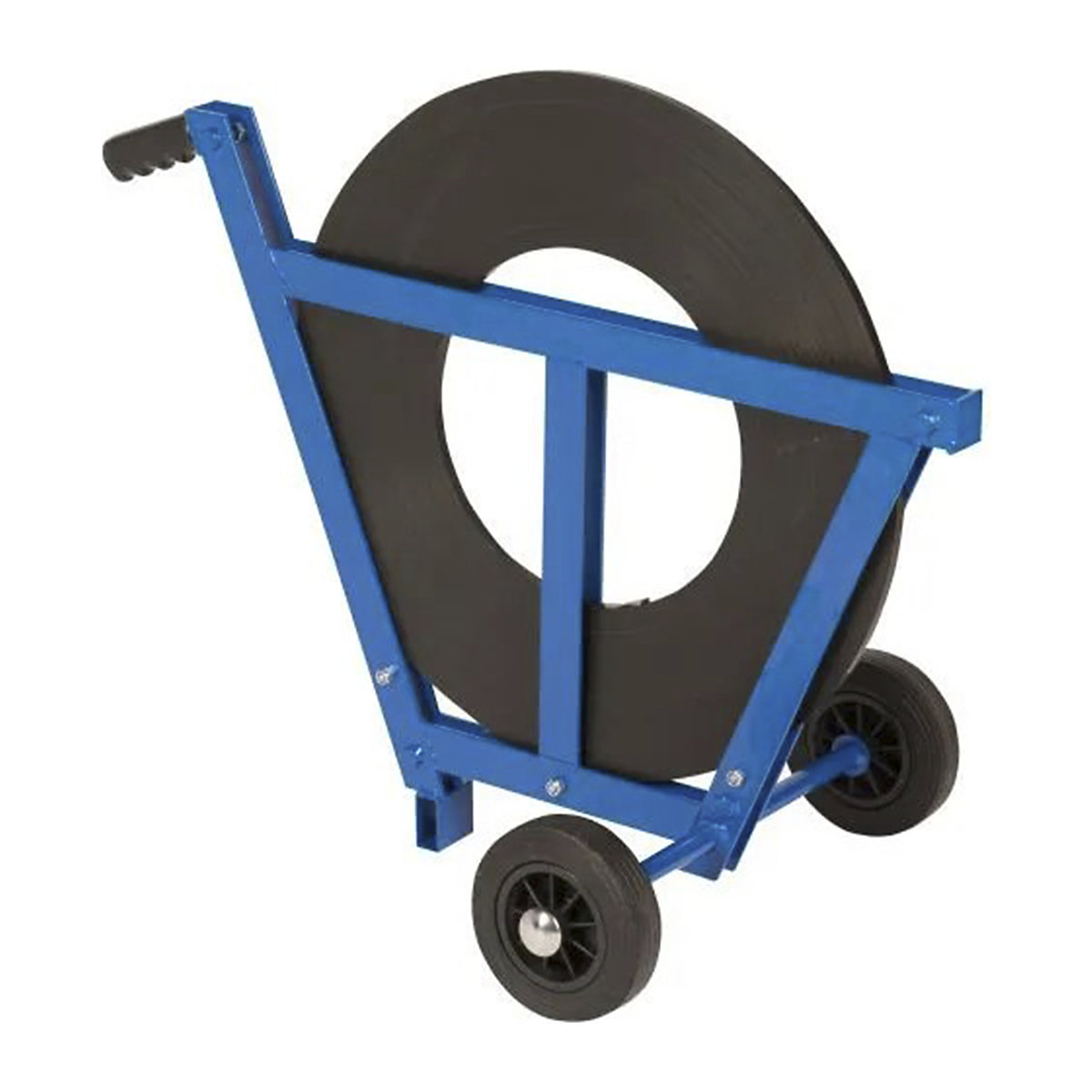 Mobile Ribbon Wound Steel Strapping Dispenser