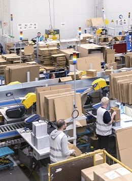 Solutions d’emballage adaptées à vos besoins de production