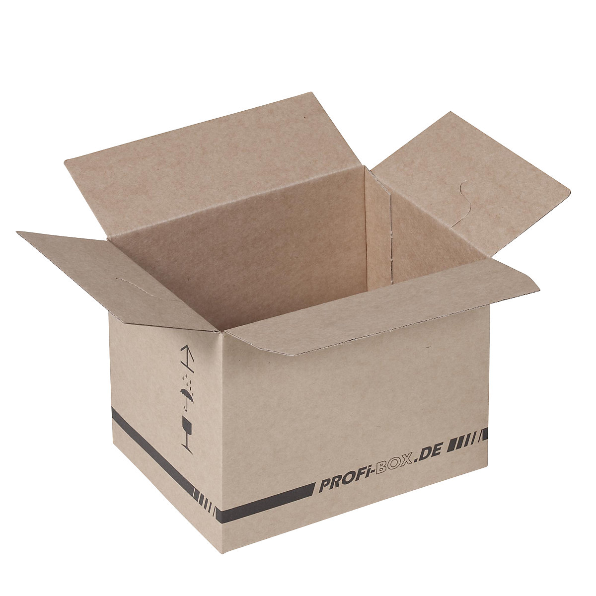Professional boxes made of single fluted cardboard, FEFCO 0701 KAISER+KRAFT International