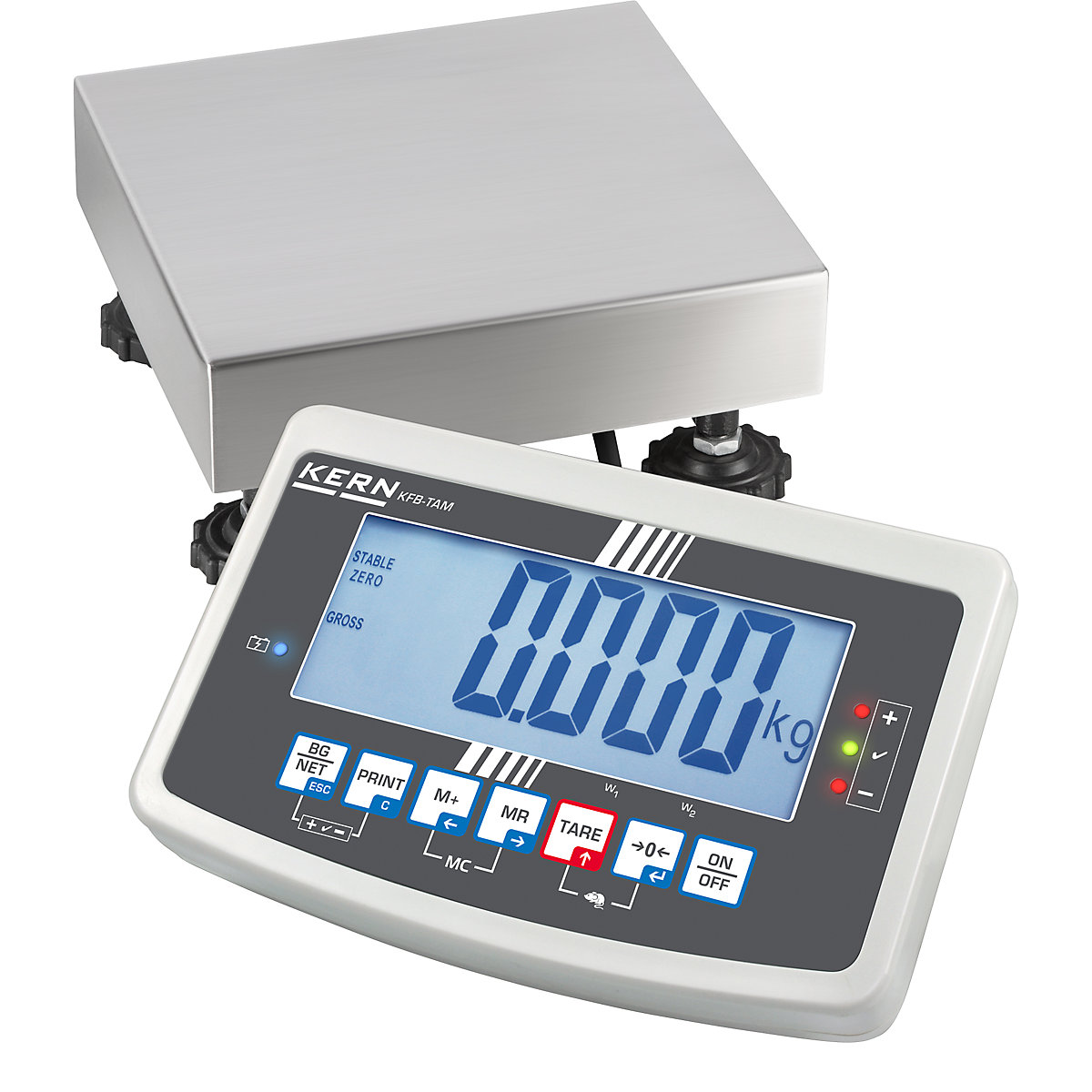 KERN Industrial scales dual range scales, can be calibrated KAISER