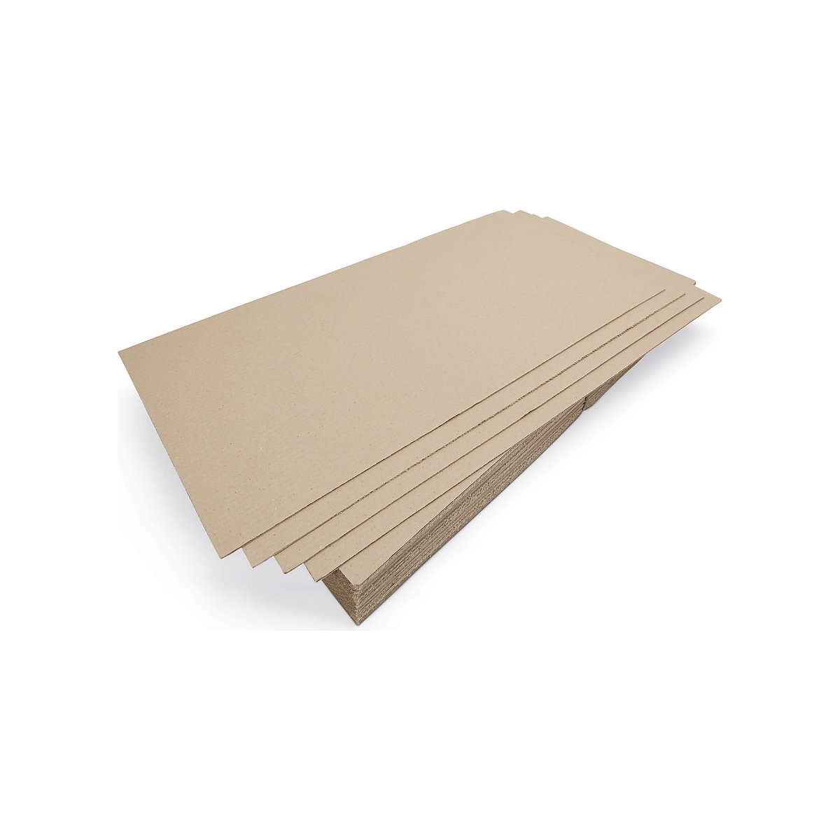 Plaque intercalaire pour palettes – terra: carton ondulé, double cannelure,  lot de 10