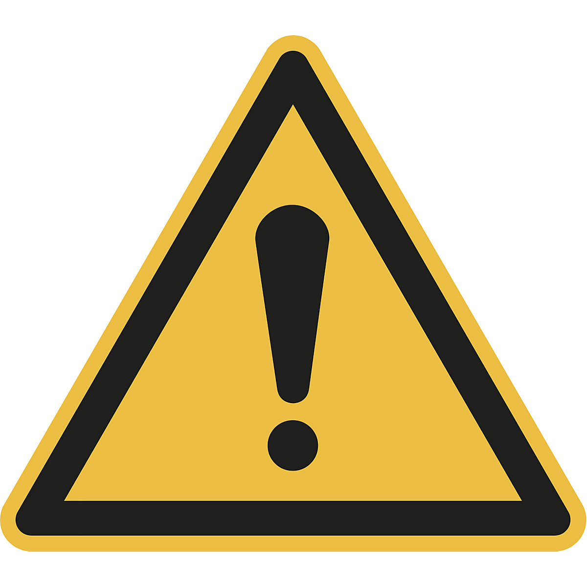 Panneaux d'avertissement, avertissement pour zone dangereuse, lot de 10, aluminium, longueur côtés 200 mm-2