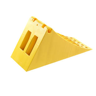 Cuneo bloccaruota, giallo