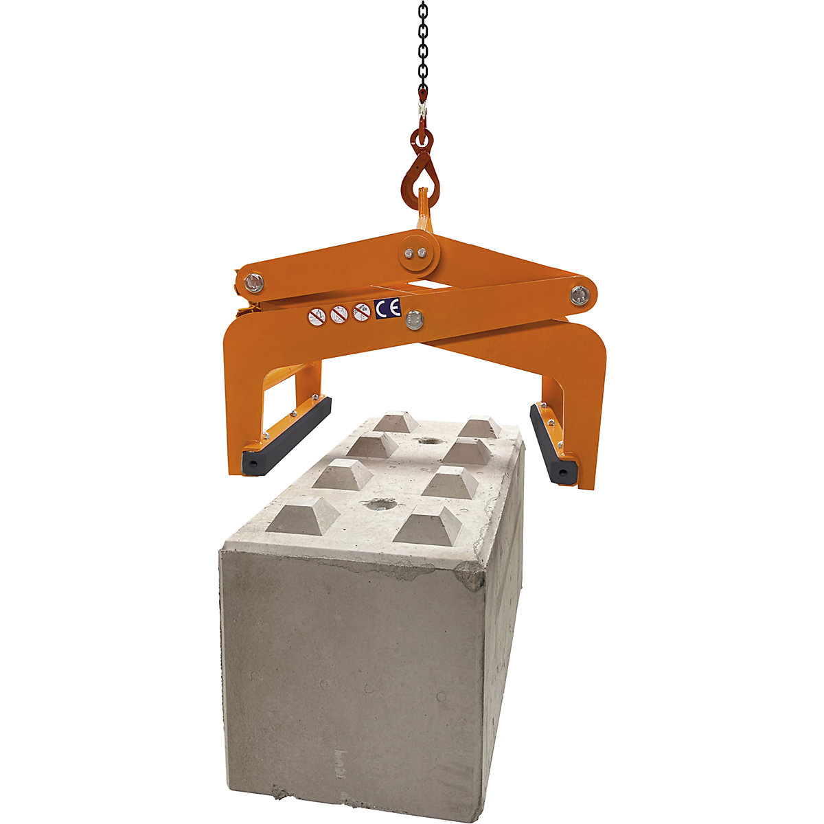 Pinza per blocchi