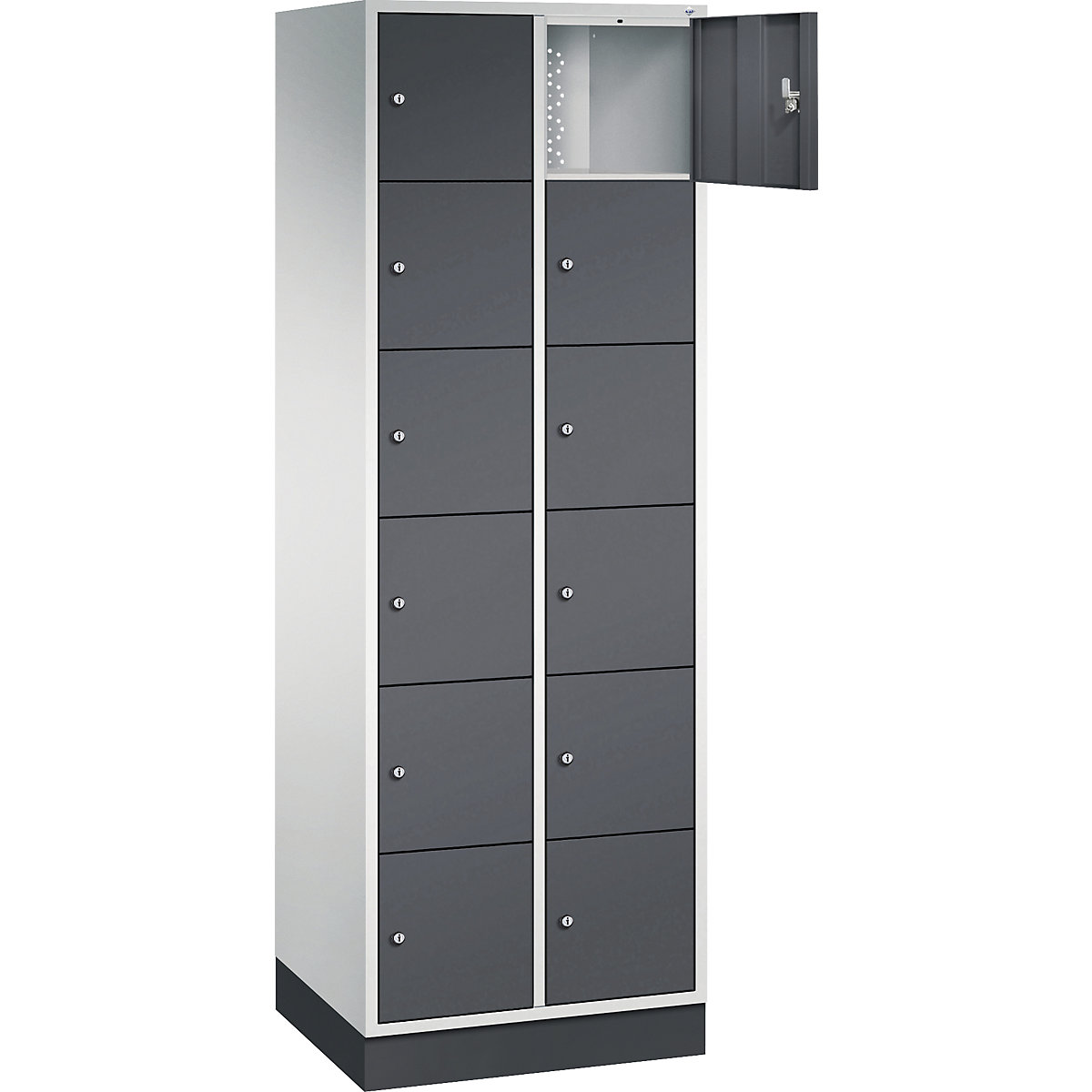 INTRO stalen lockerkast, vakhoogte 285 mm – C+P (Productafbeelding 29)-28